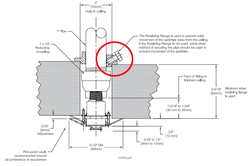 Reliable XL technical drawing