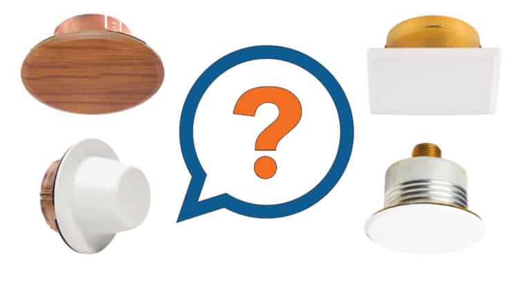 Fire sprinkler cover plate features