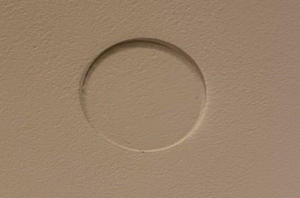 Painted fire sprinkler cover plate
