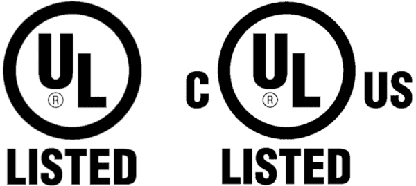 UL listed marks