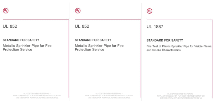 UL standard covers