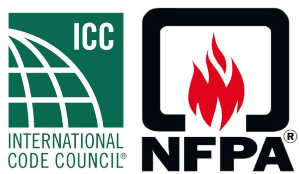 ICC and NFPA logos