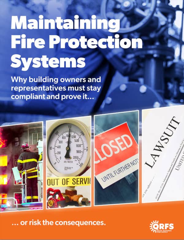 QRFS fire protection ebook cover