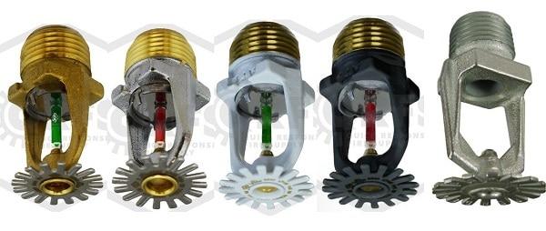 Fire sprinkler finishes
