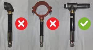 Why you can't install dry sprinklers in mechanical tees