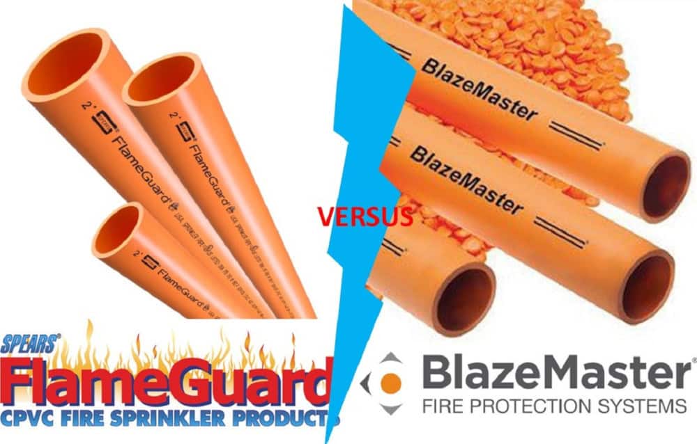 BlazeMaster CPVC vs FlameGuard CPVC