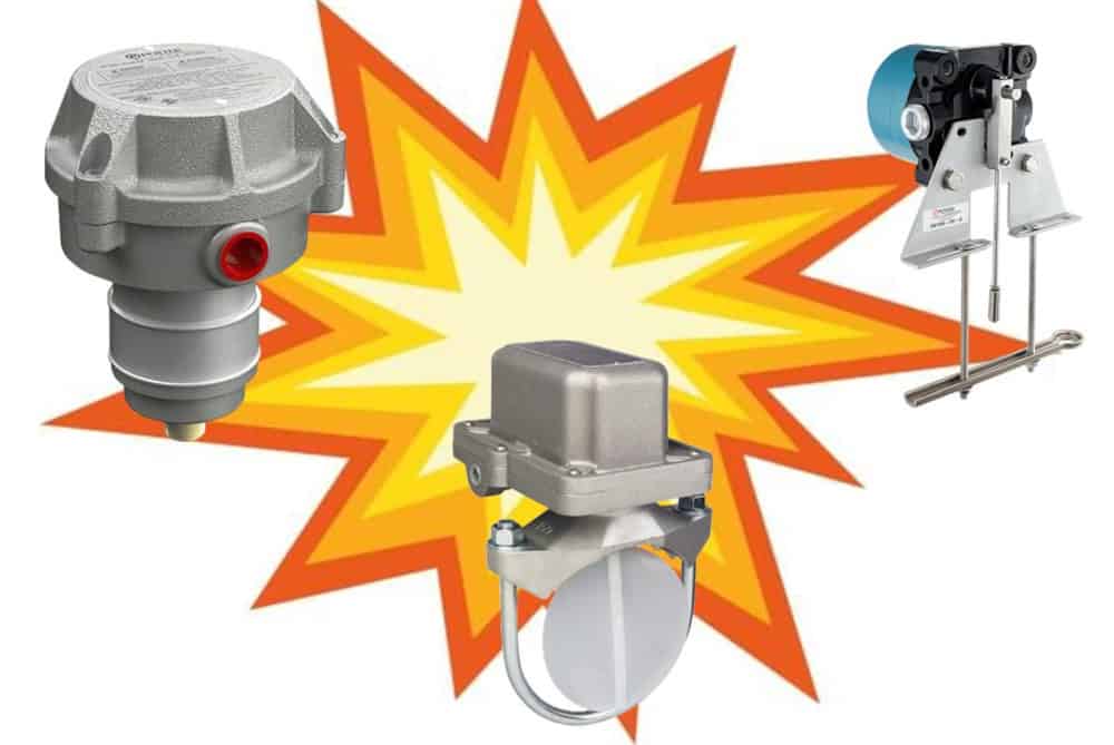 Explosion-proof equipment in fire protection