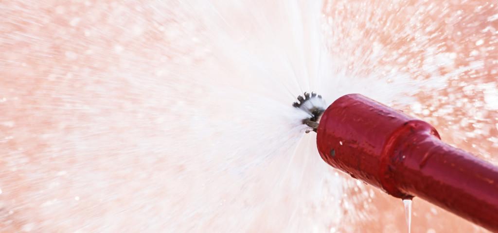 Activated fire sprinkler
