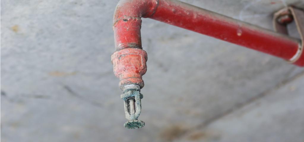 Old fire sprinkler