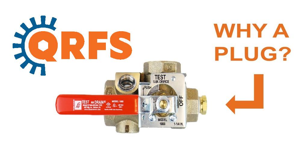 fire sprinkler test and drain