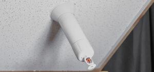 Fire sprinkler escutcheon extension tube