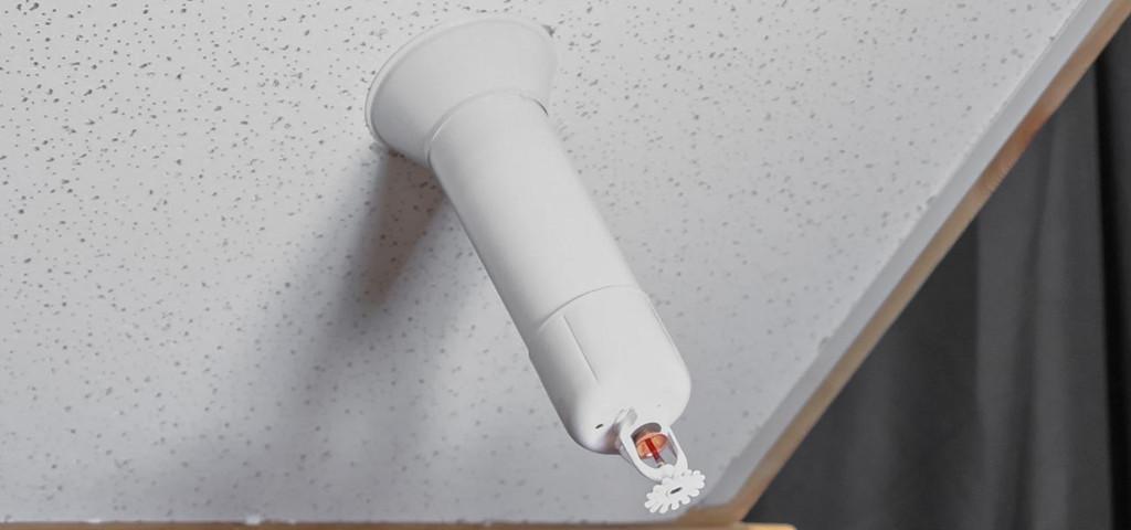 Fire sprinkler escutcheon extension tube