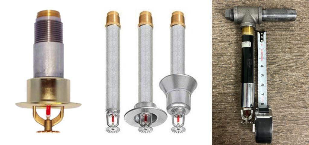 Dry sprinkler k-factor and barrel length