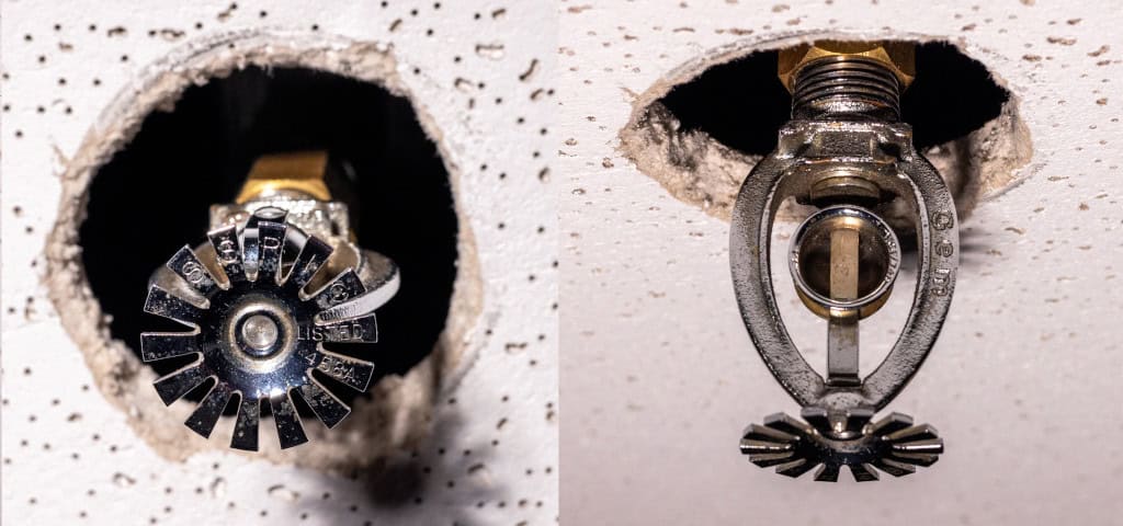 Missing Gem Central or Star Sprinkler Escutcheons