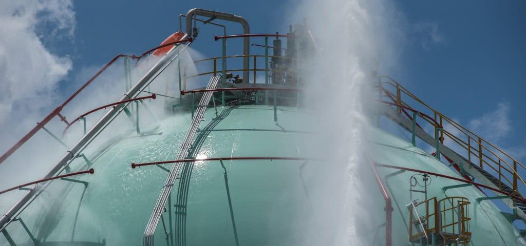 NFPA 15 system