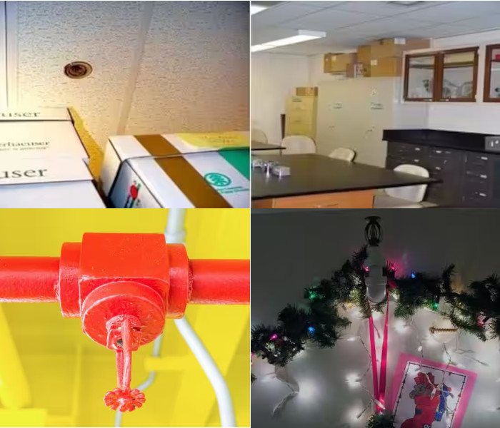 Wet pipe sprinkler system ongoing maintenance items