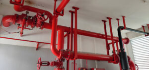 Fire protection control valve