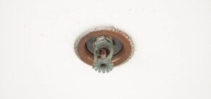Obsolete fire sprinkler escutcheon