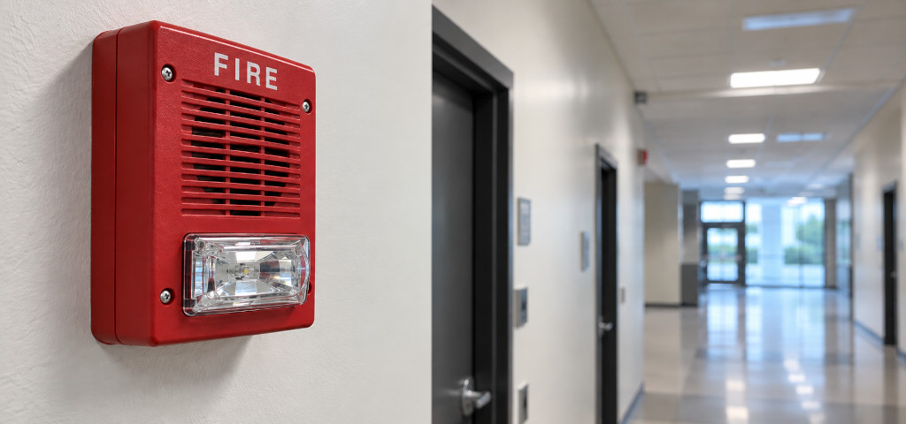 EVACS speaker in fire alarm system